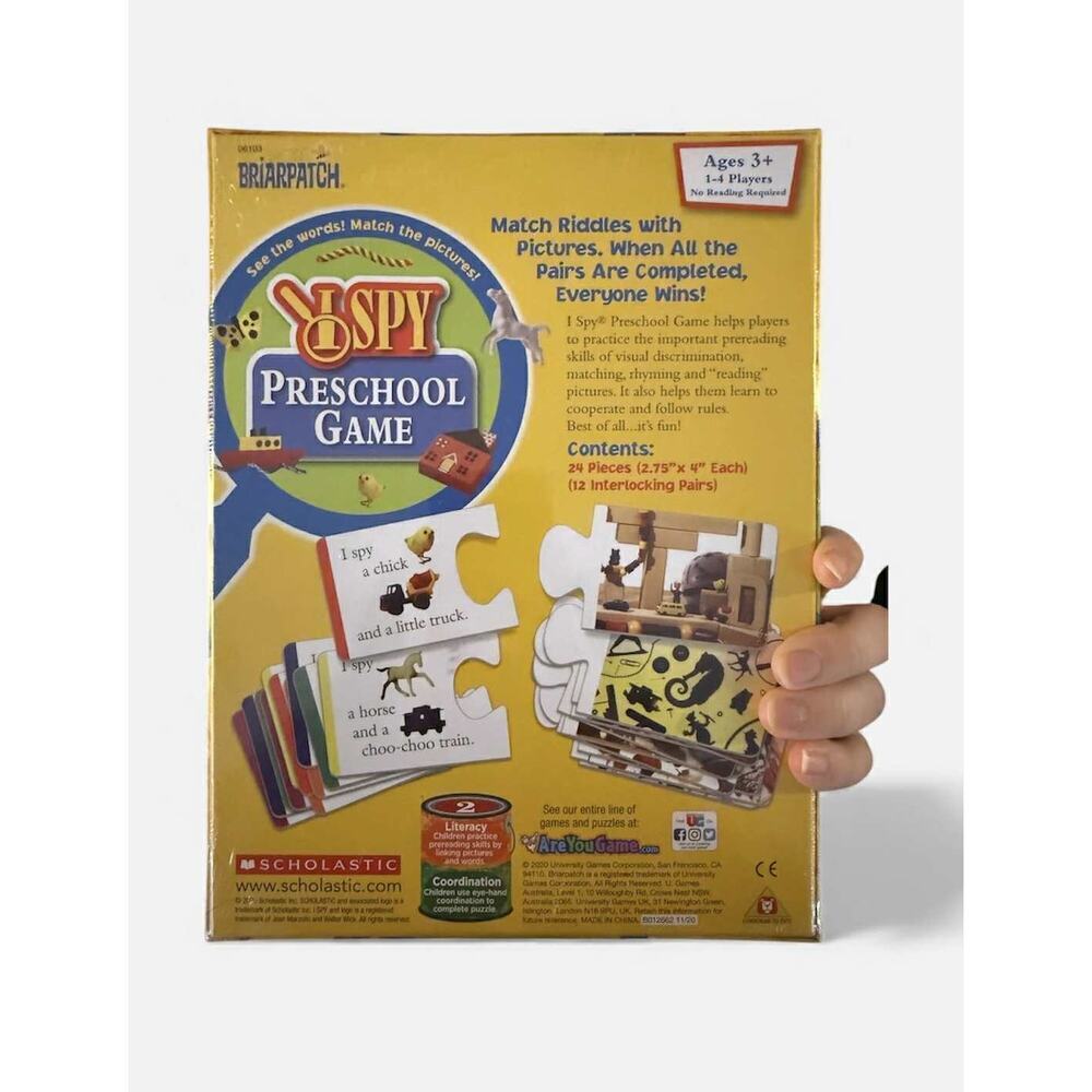 ISPY Preschool match game NEW - Picture 2 of 2